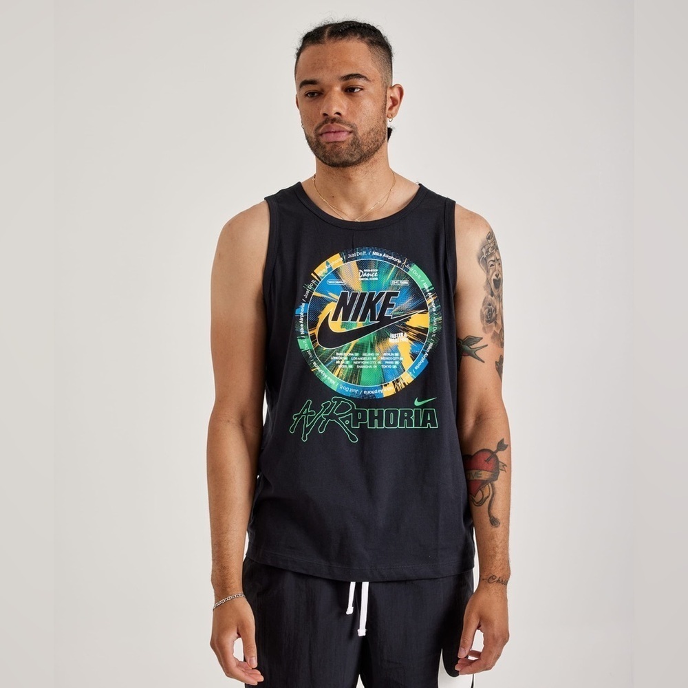 NWT Men’s Nike Airphoria Black Tank Top